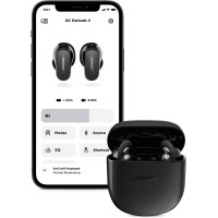Bose QuietComfort Earbuds II Headset Draadloos In-ear Oproepen/muziek USB Type-C Bluetooth Zwart